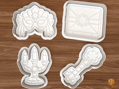 Christmas Murder Mystery Party Cookie Cutter Set STL File - 01 set main