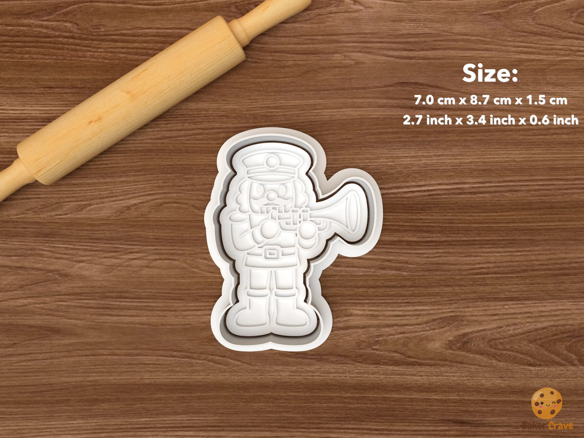 Christmas Nutcrackers Cookie Cutter Set