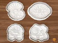 Christmas Oyster Bar Cookie Cutter Set STL File - 01 set main