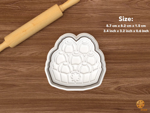 Christmas Sugar Plum Sweets Cookie Cutter Set STL File - single assorted sweets tray