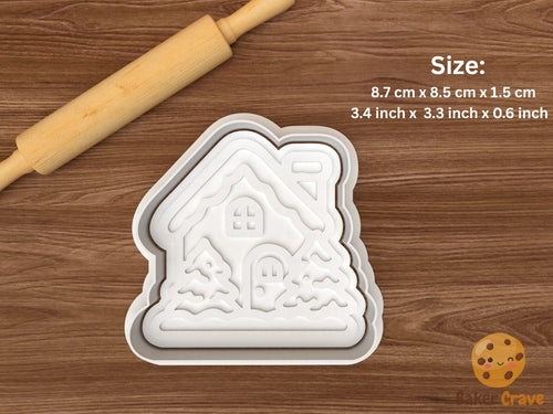 Christmas Town Cookie Cutter Set STL File - xmastown2fix