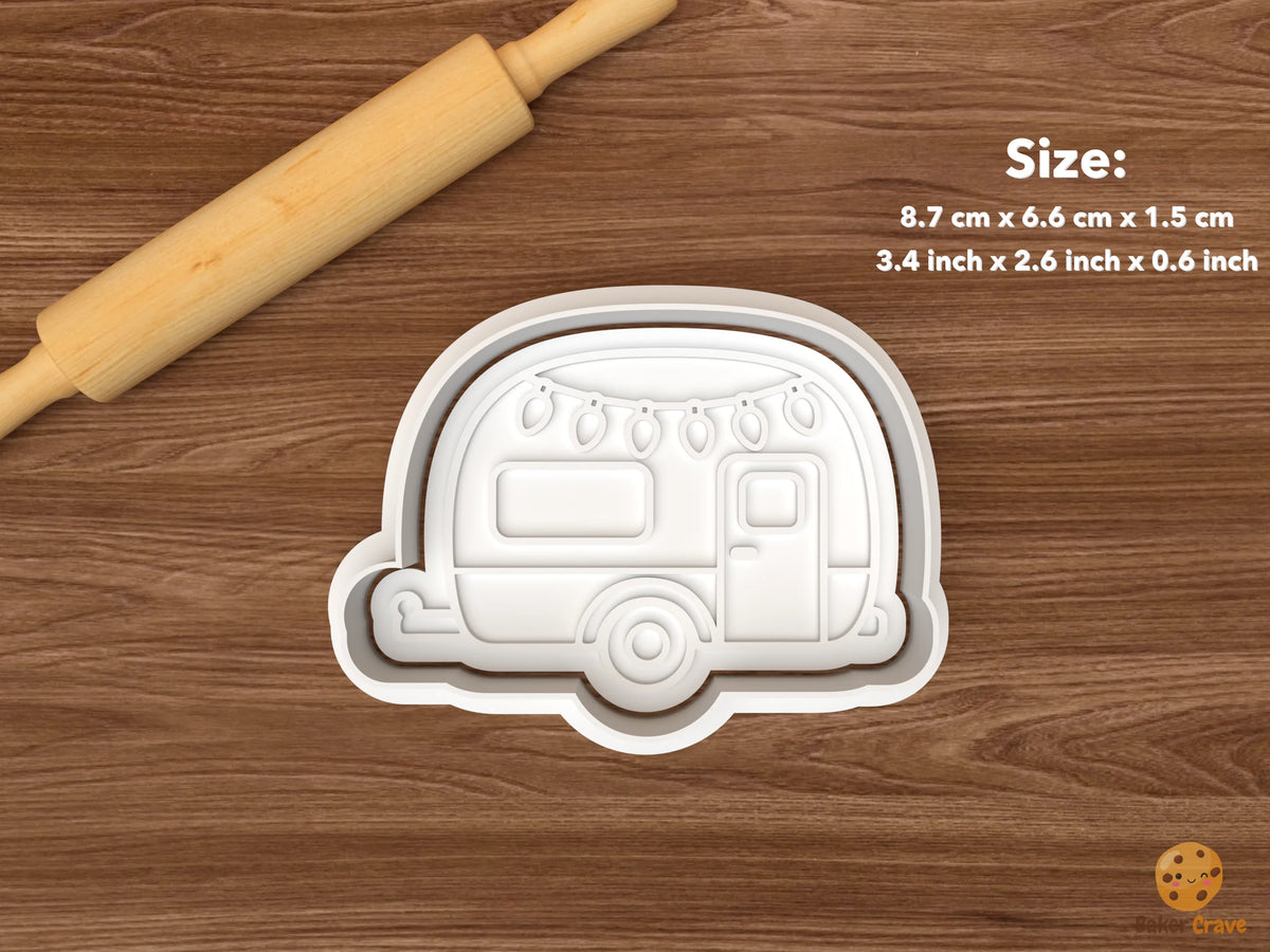 Christmas Tree Haulers Cookie Cutter Set STL File