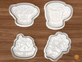 Christmas Wassail Cookie Cutter Set STL File - 01 set main