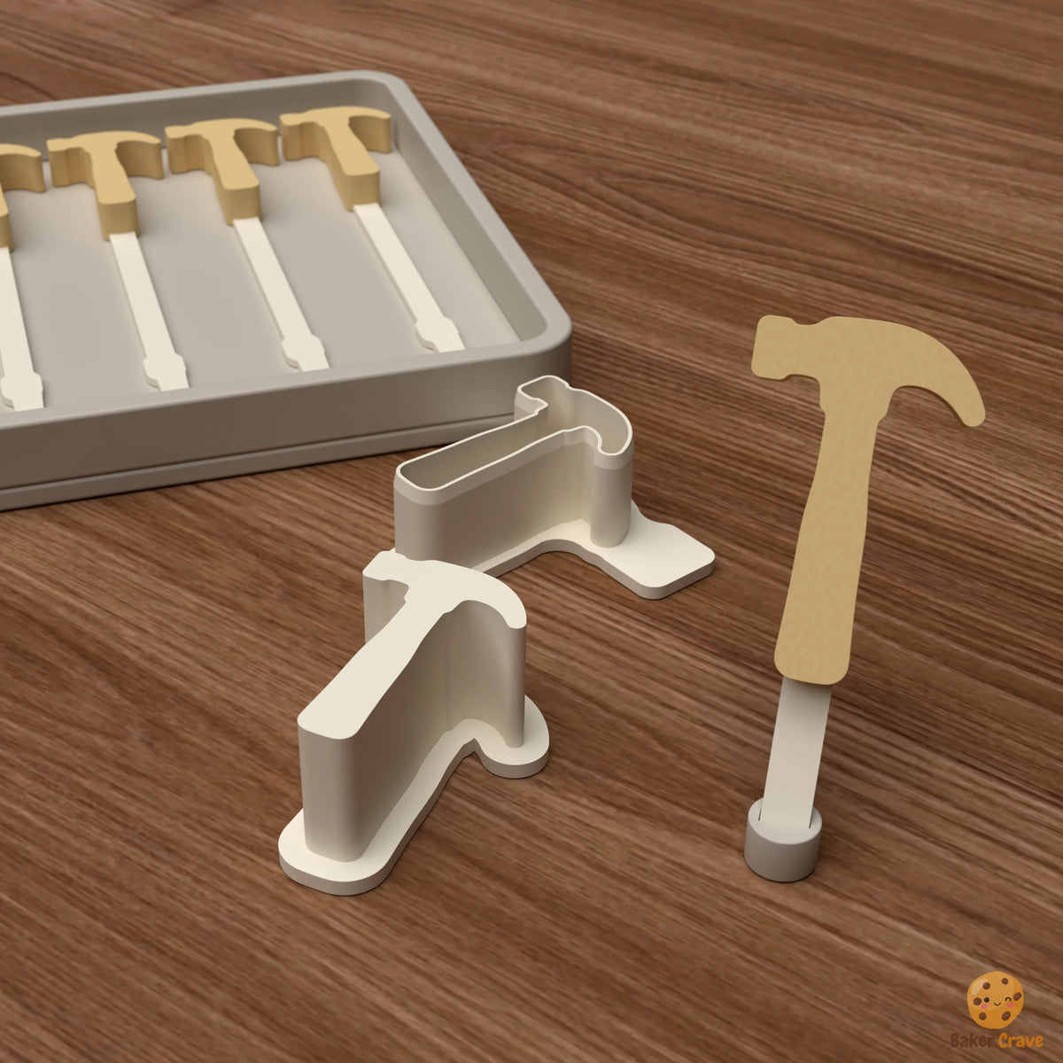 Claw Hammer Cake Pop Mold STL File