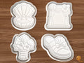 Coastal Bride Cookie Cutter Set STL File - 01 set main