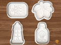 Coastal Mediterranean Cookie Cutter Set STL File - 01 set main