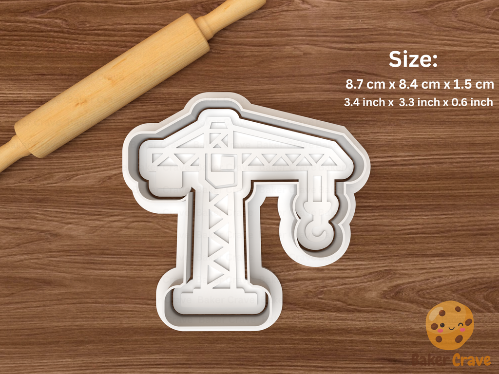 Construction Cookie Cutter Set STL File - cons2f