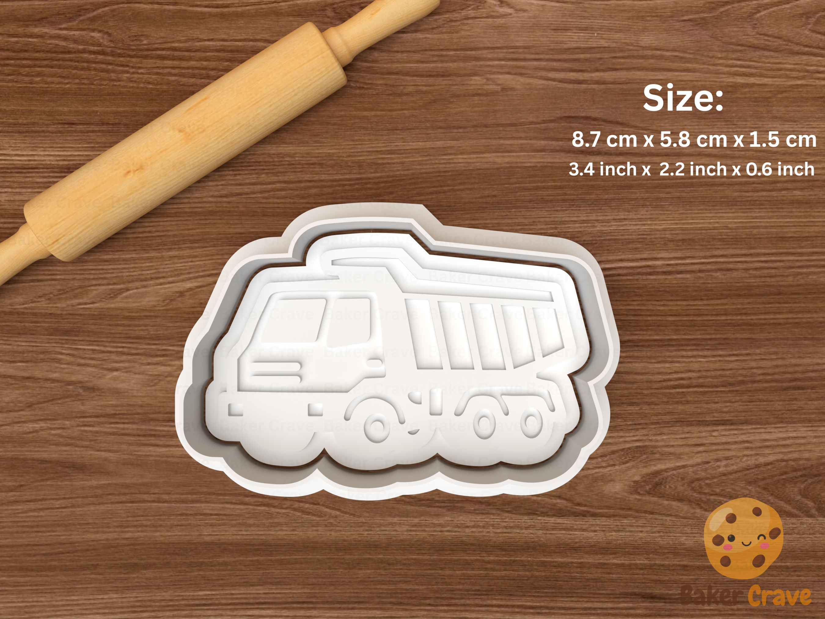 Construction Cookie Cutter Set STL File - cons5f