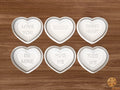 Conversation Hearts Cookie Cutter Set STL File - heart1