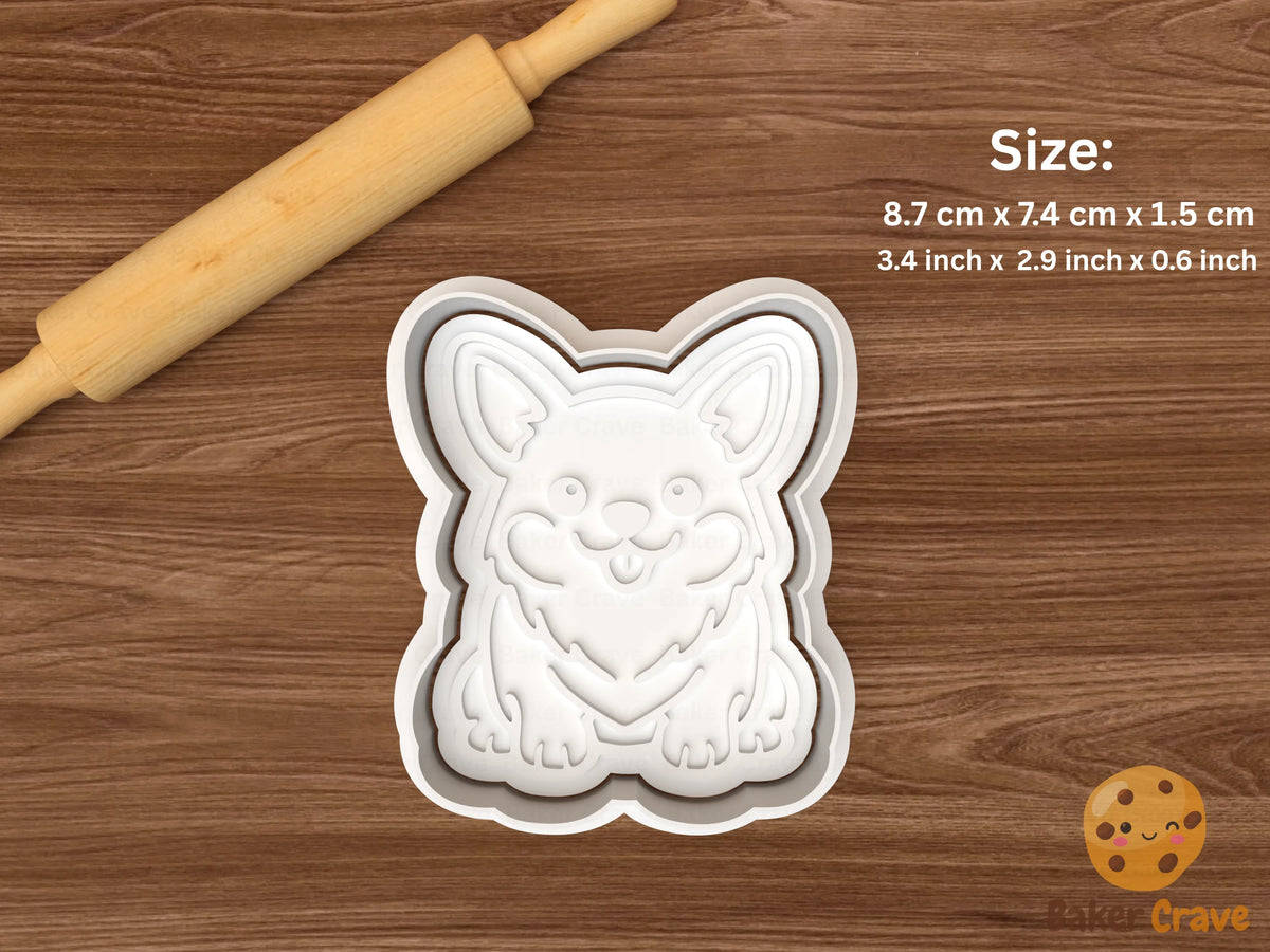 Corgi Dog Cookie Cutter Set - corgi8