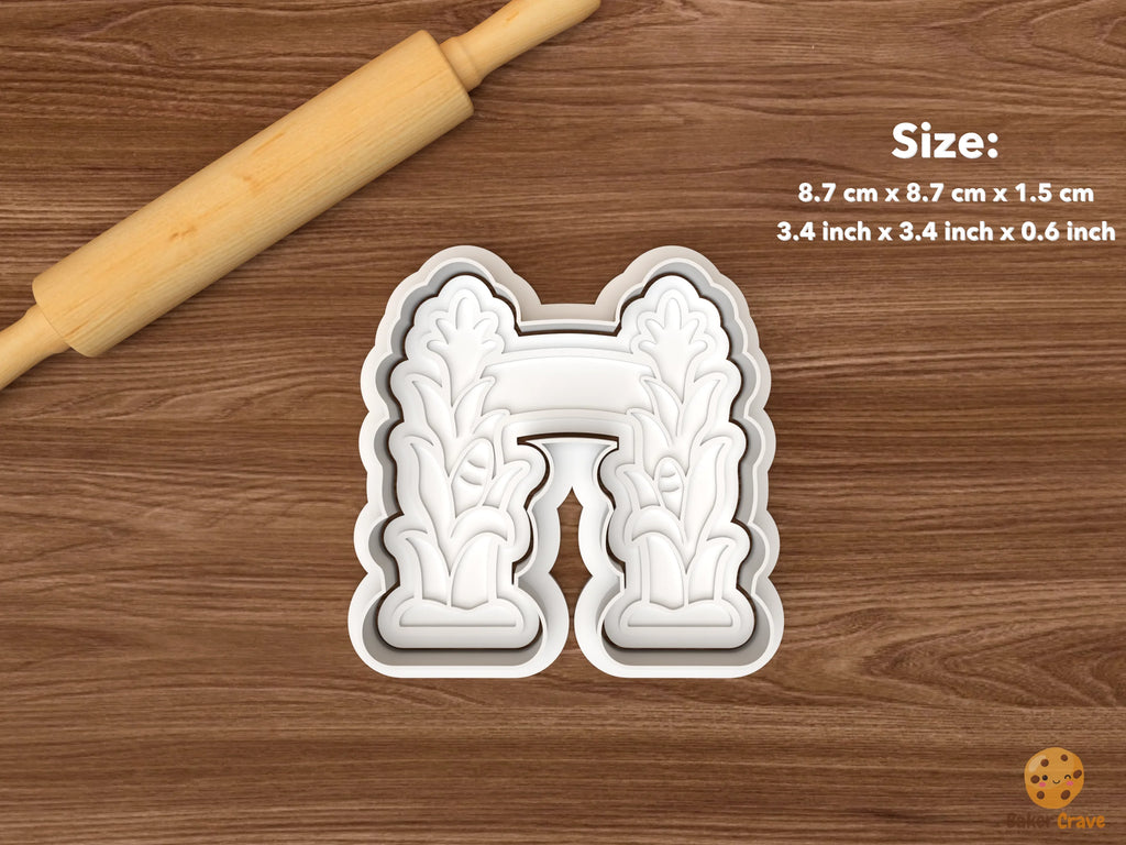 Corn Maze Cookie Cutter Set STL File