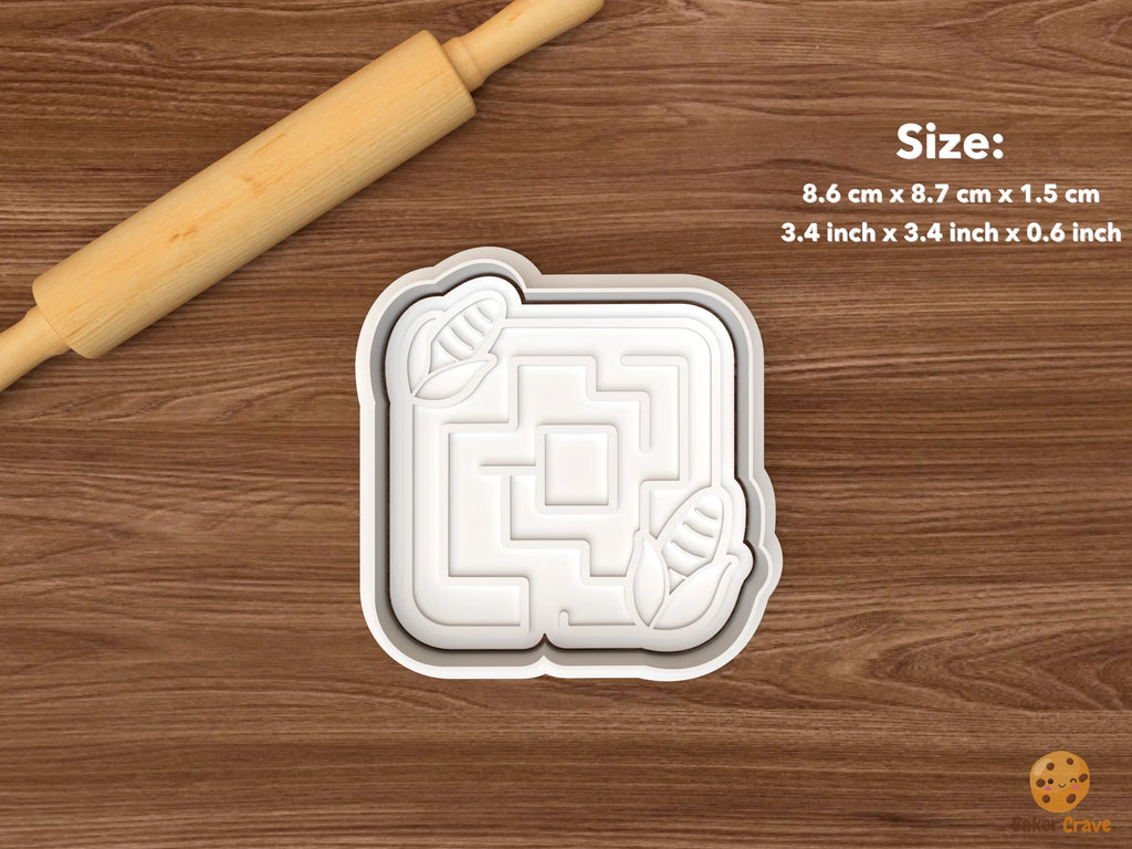 Corn Maze Cookie Cutter Set STL File