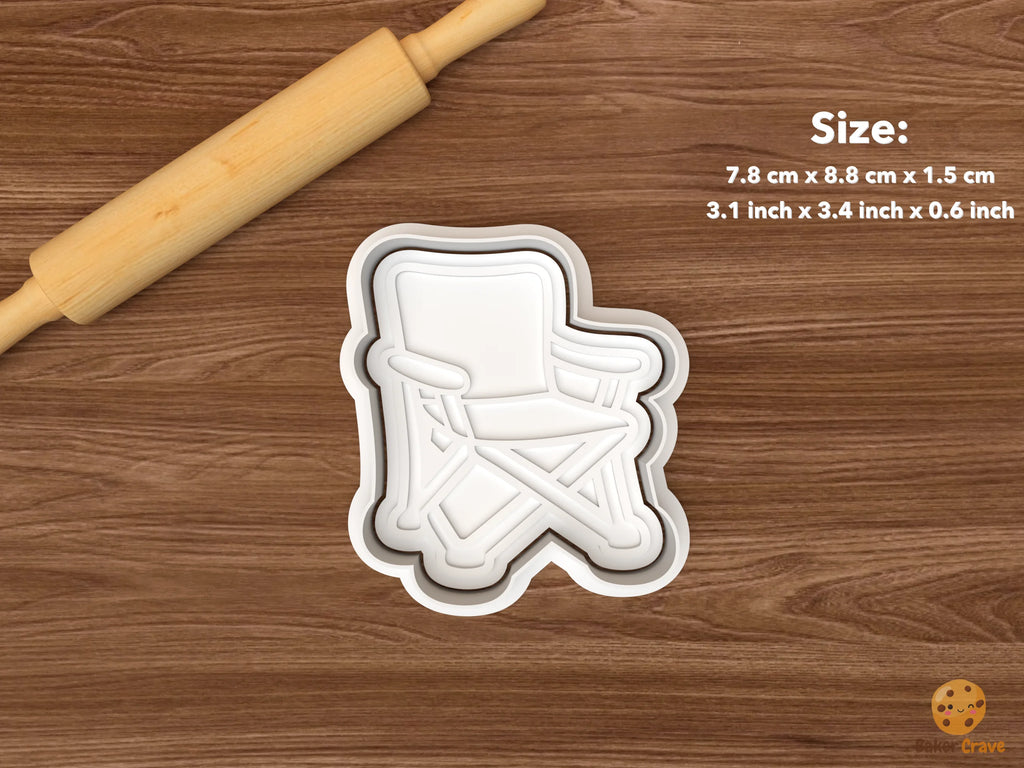 Cozy Fall Bonfire Cookie Cutter Set STL File