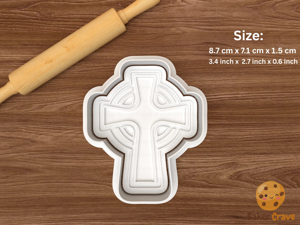 Cross Cookie Cutter Set STL File - cross7