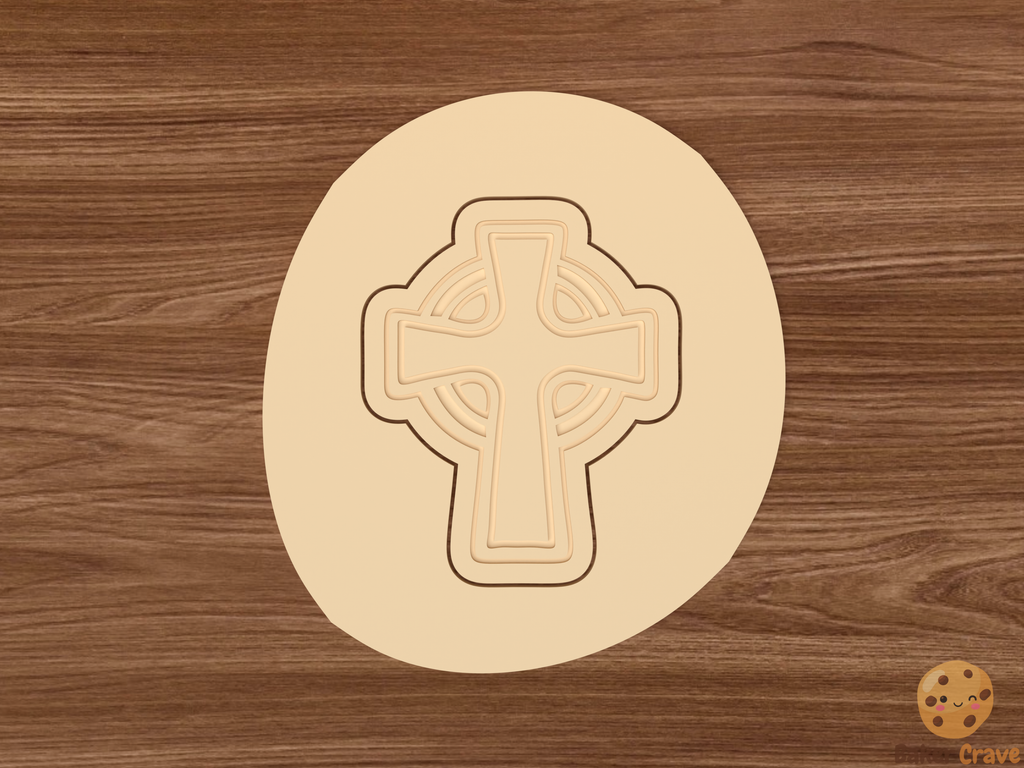 Cross Cookie Cutter Set STL File - cross3