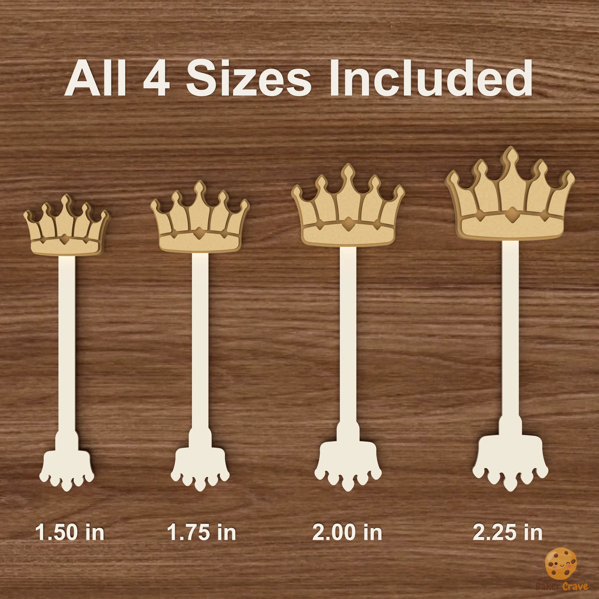 Crown Cake Pop Mold STL File