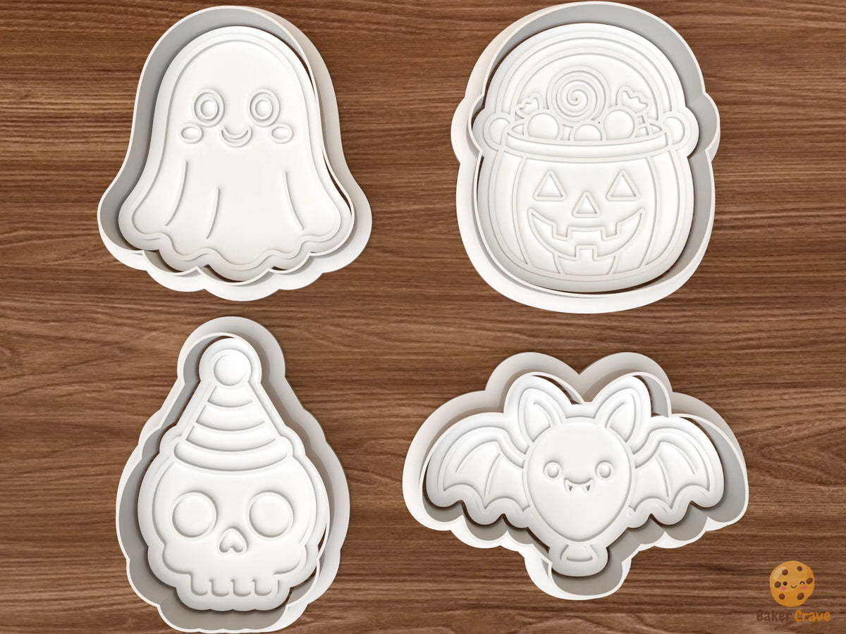 Cute Halloween Party Cookie Cutter Set - 01 set main