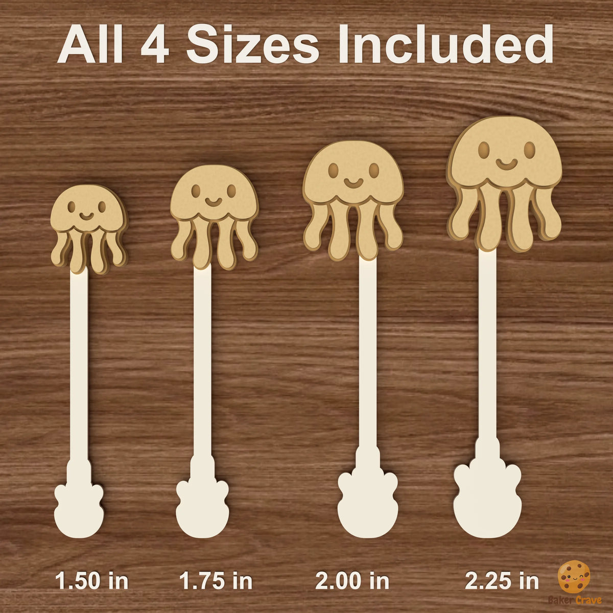 Cute Jellyfish Cake Pop Mold STL File