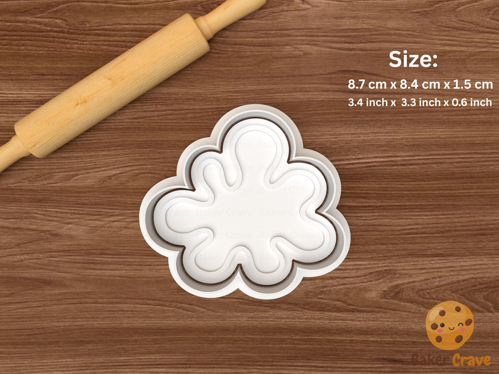 Splash Cookie Cutter Set STL File