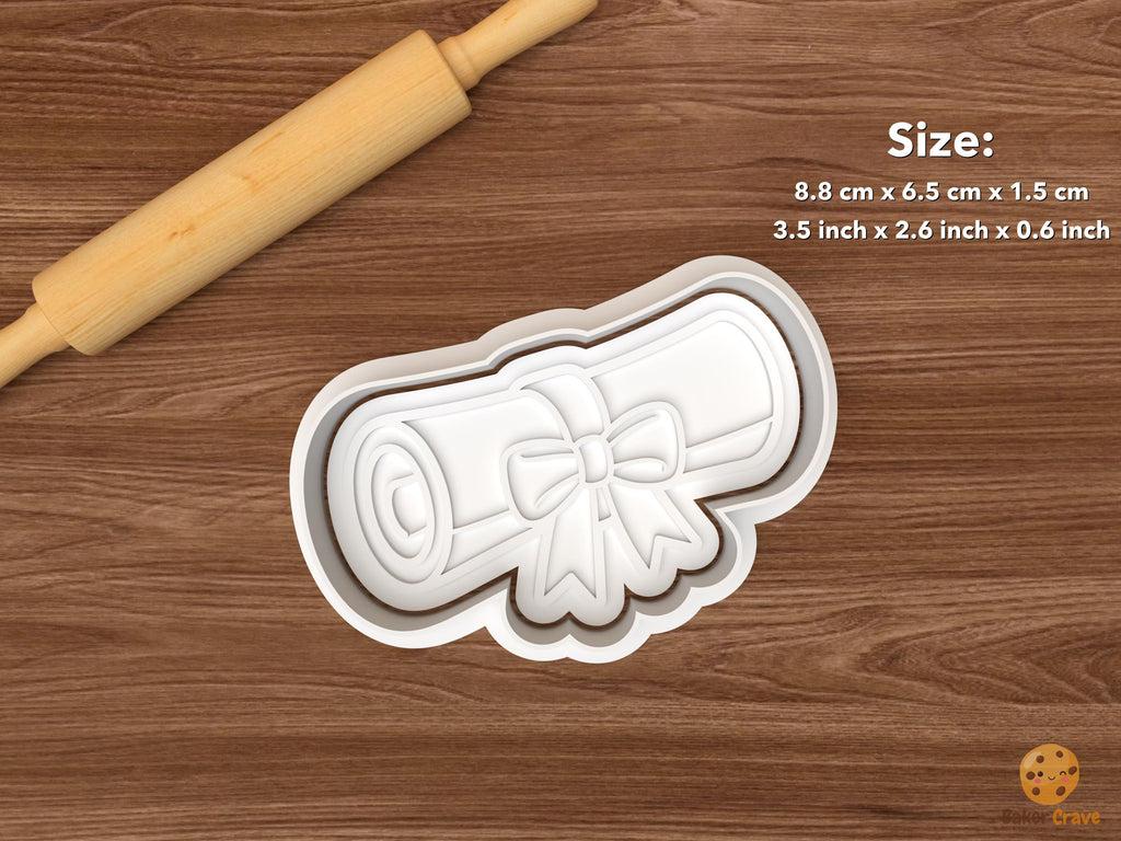 Congrats Grad Graduation Cookie Cutter Set STL File