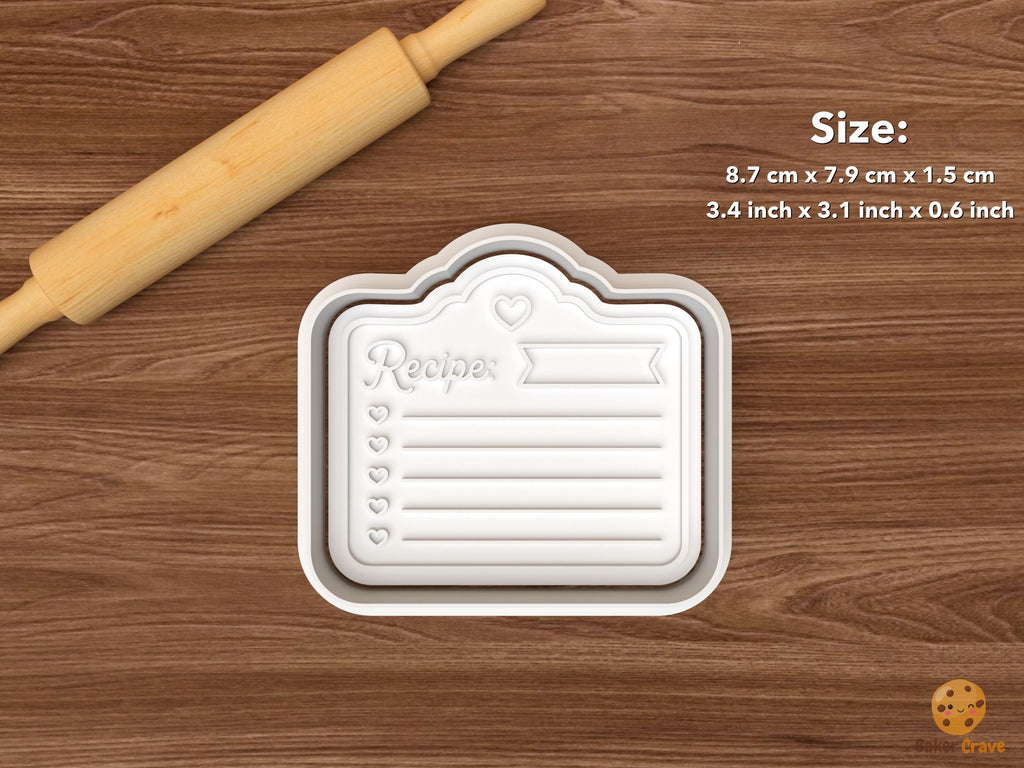 Baking Essentials Cookie Cutter Set STL File
