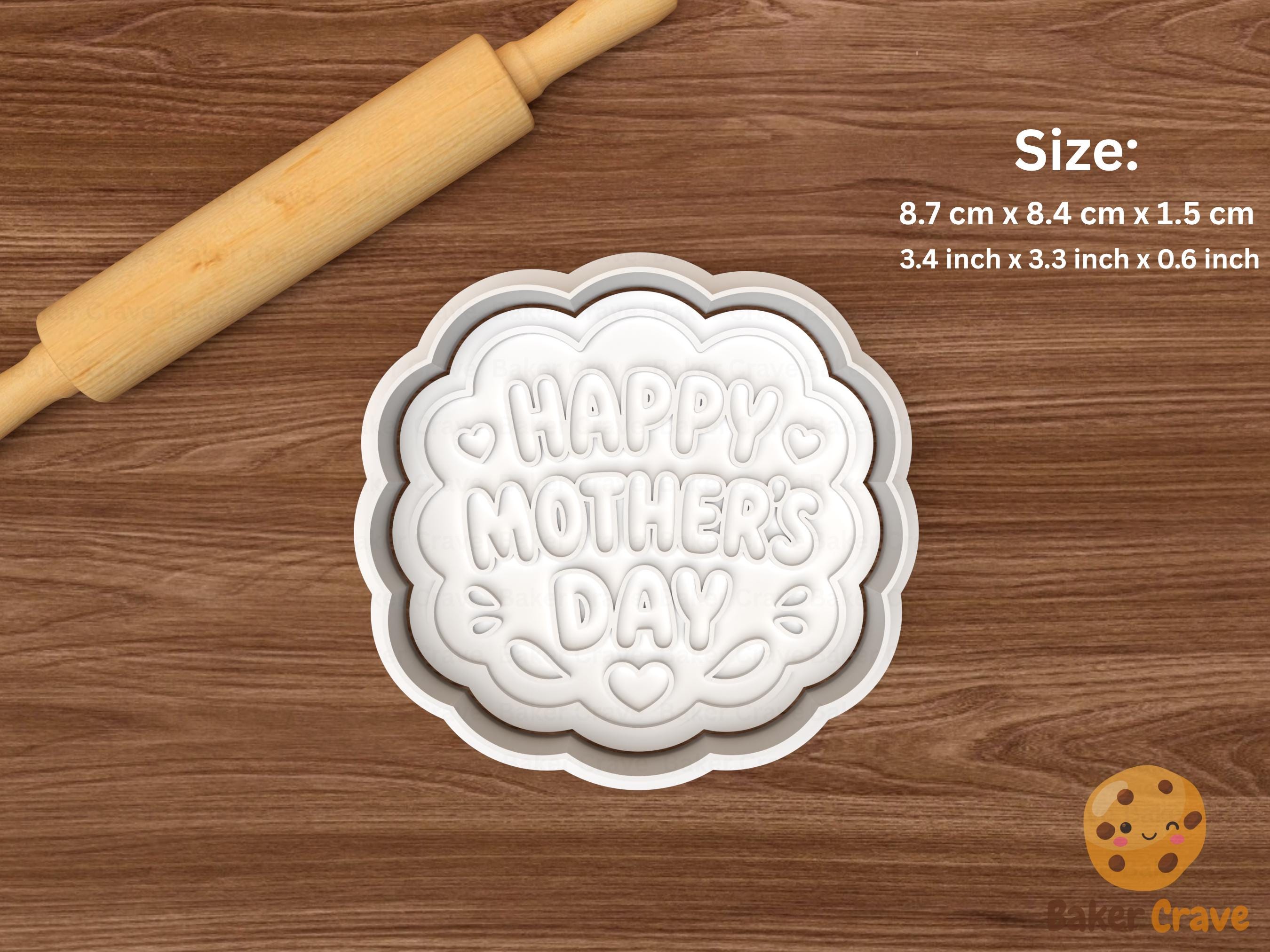 Mother’s Day Cookie Cutter Set STL File