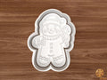 Christmas Gingerbread Man Cookie Cutter STL File