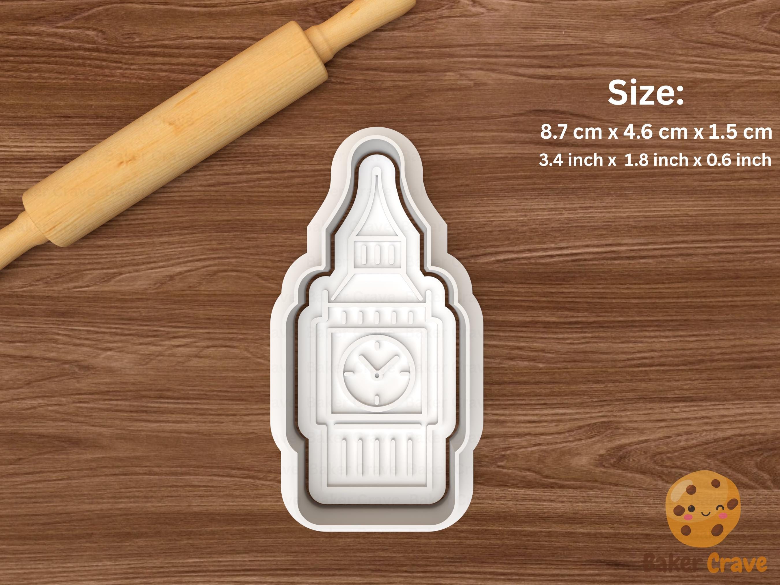 UK Culture Cookie Cutter Set STL File