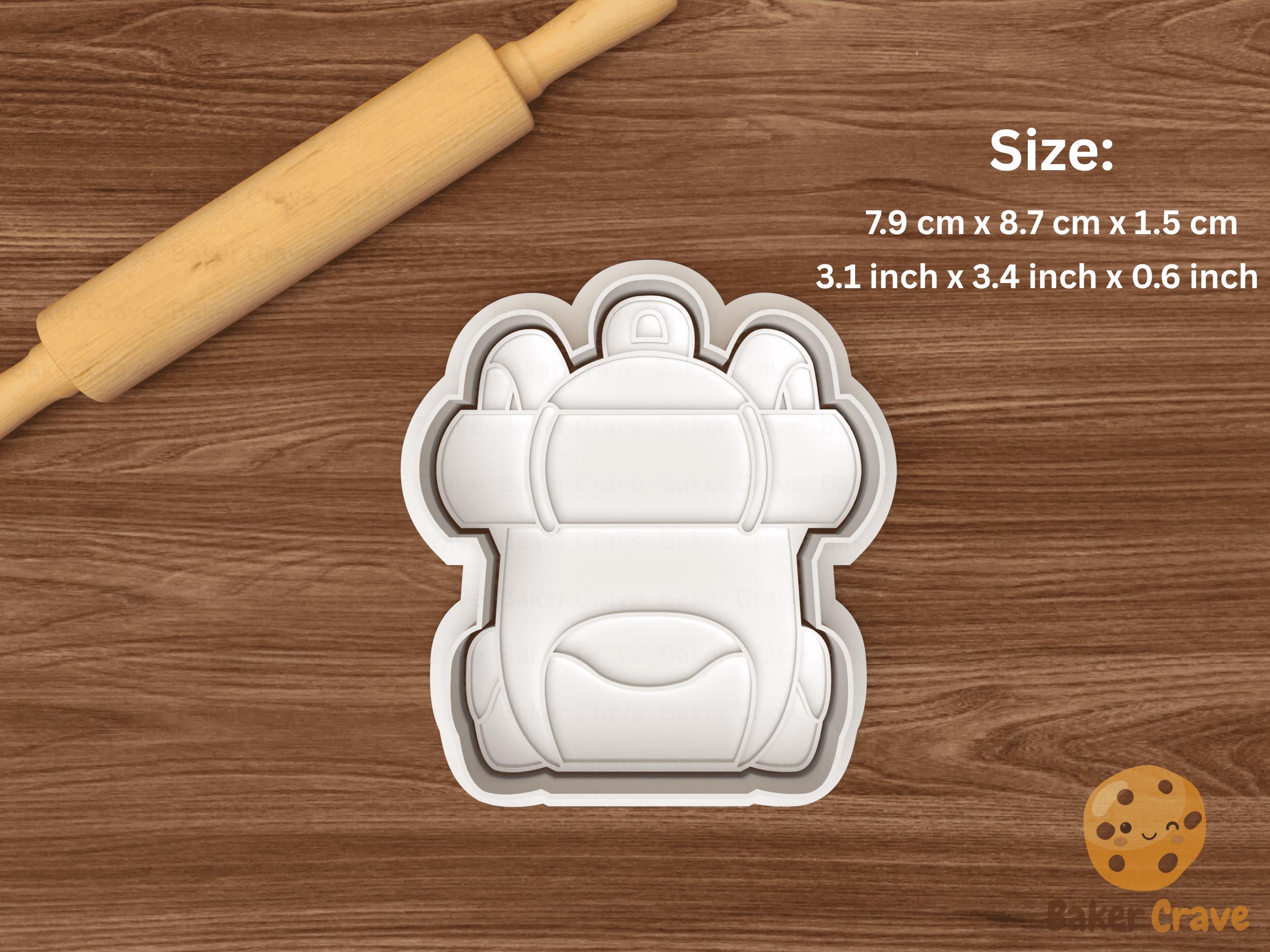 Camping Cookie Cutter Set STL File