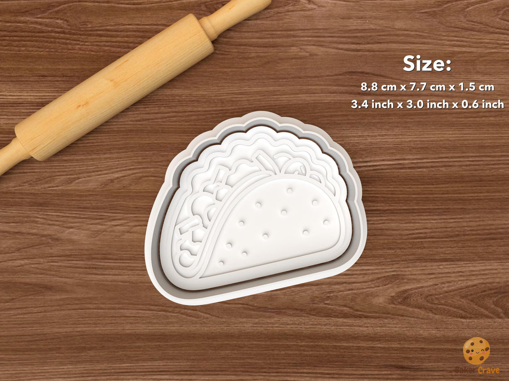 Taco Fiesta Cookie Cutter Set STL File