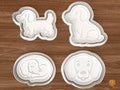 Dachshund Dog Cookie Cutter Set STL File - 01 set main