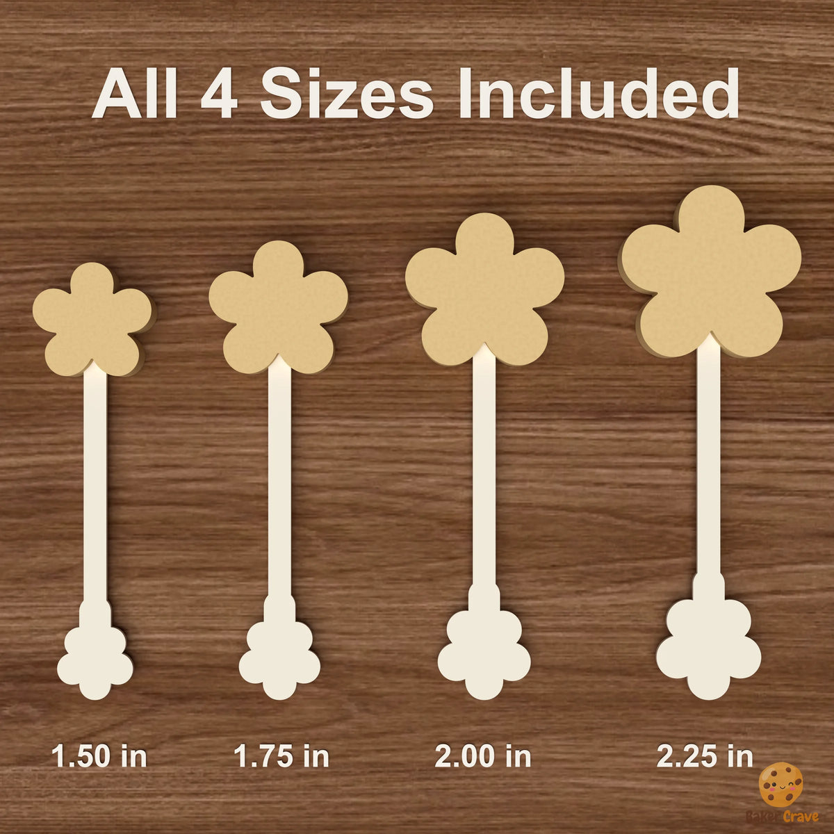 Daisy Cake Pop Mold STL File