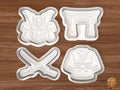 Samurai Cookie Cutter Set STL File