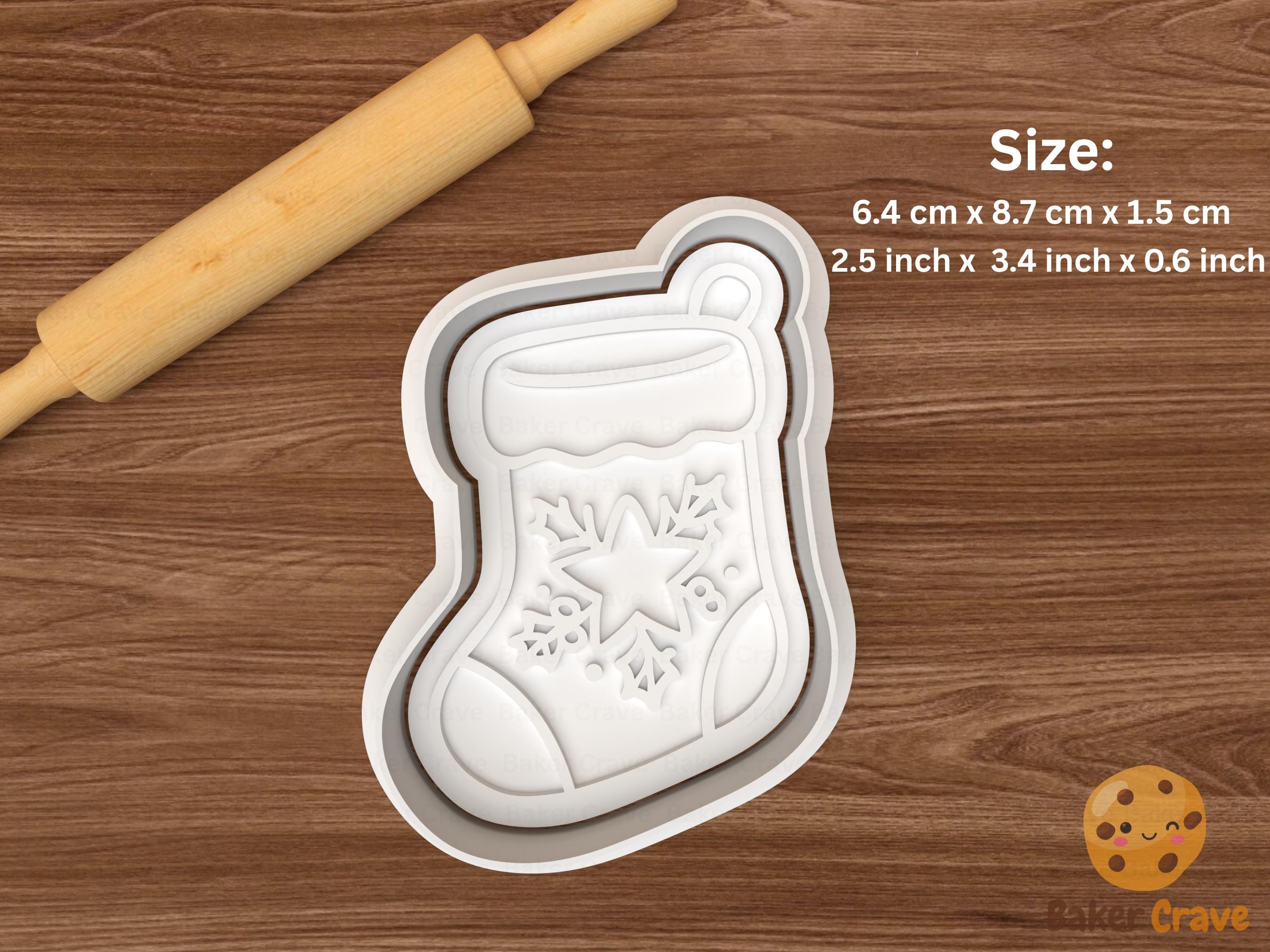 Christmas Winter Cookie Cutter Set STL File