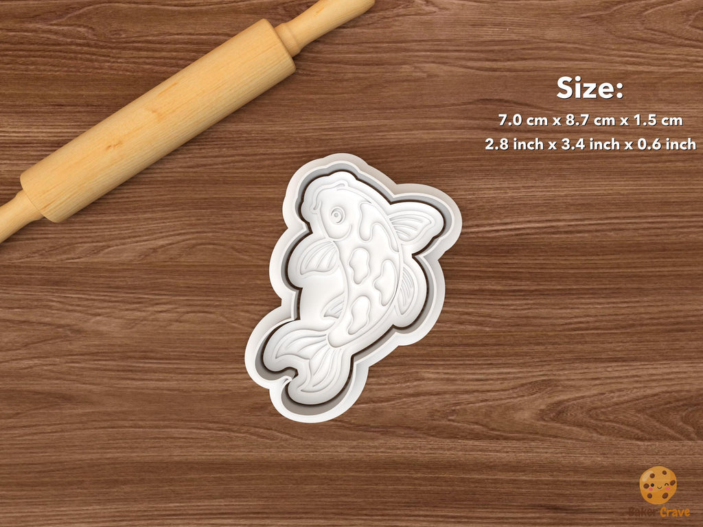 Ornamental Fish Cookie Cutter Set STL File