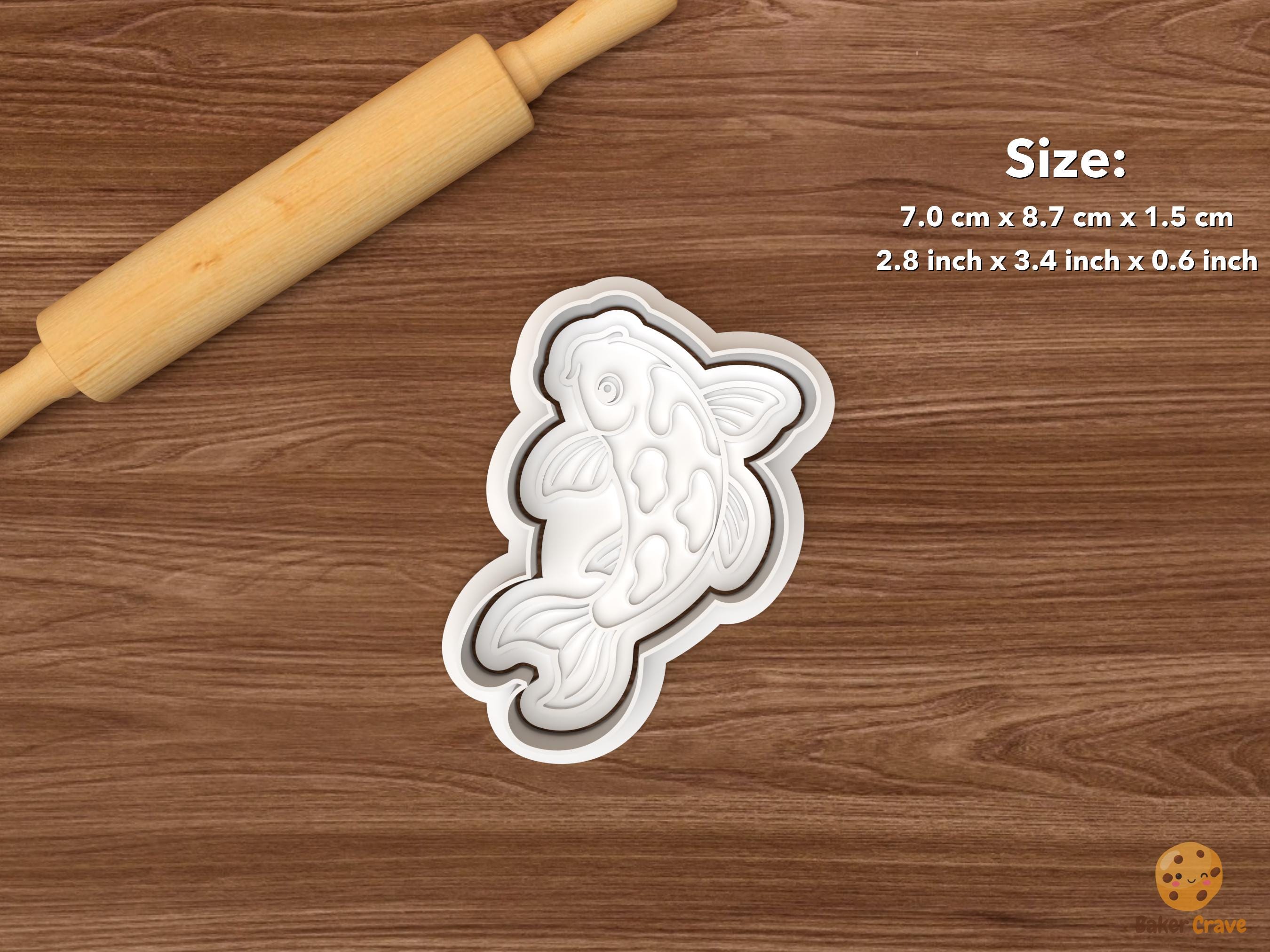 Ornamental Fish Cookie Cutter Set STL File