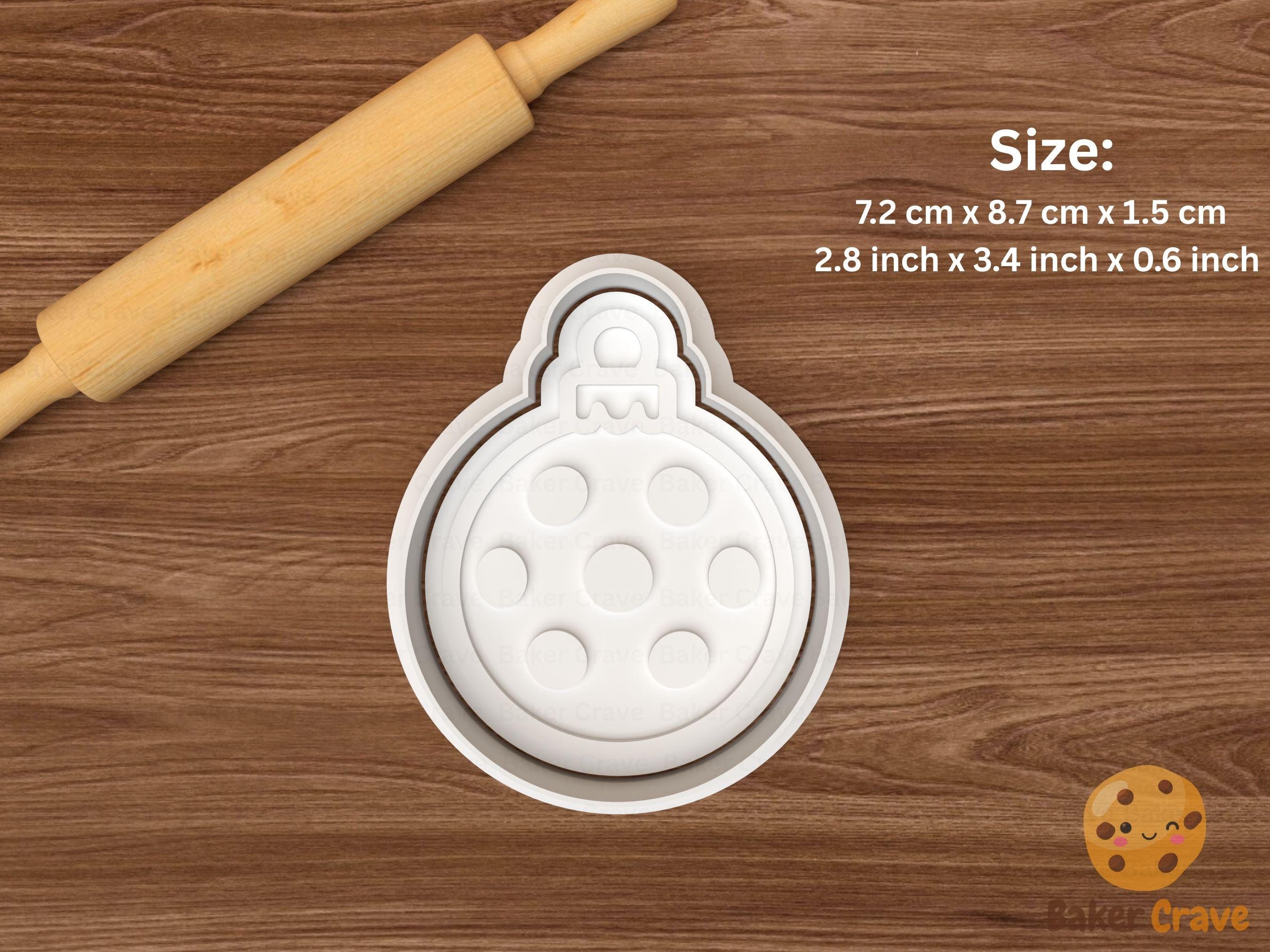 Christmas Baubles Cookie Cutter Set STL File