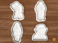 Detective Cookie Cutter Set STL File - 01 set main