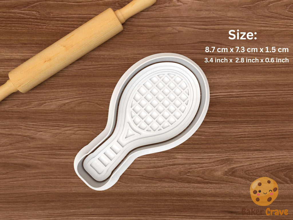 Tennis Cookie Cutter Set STL File