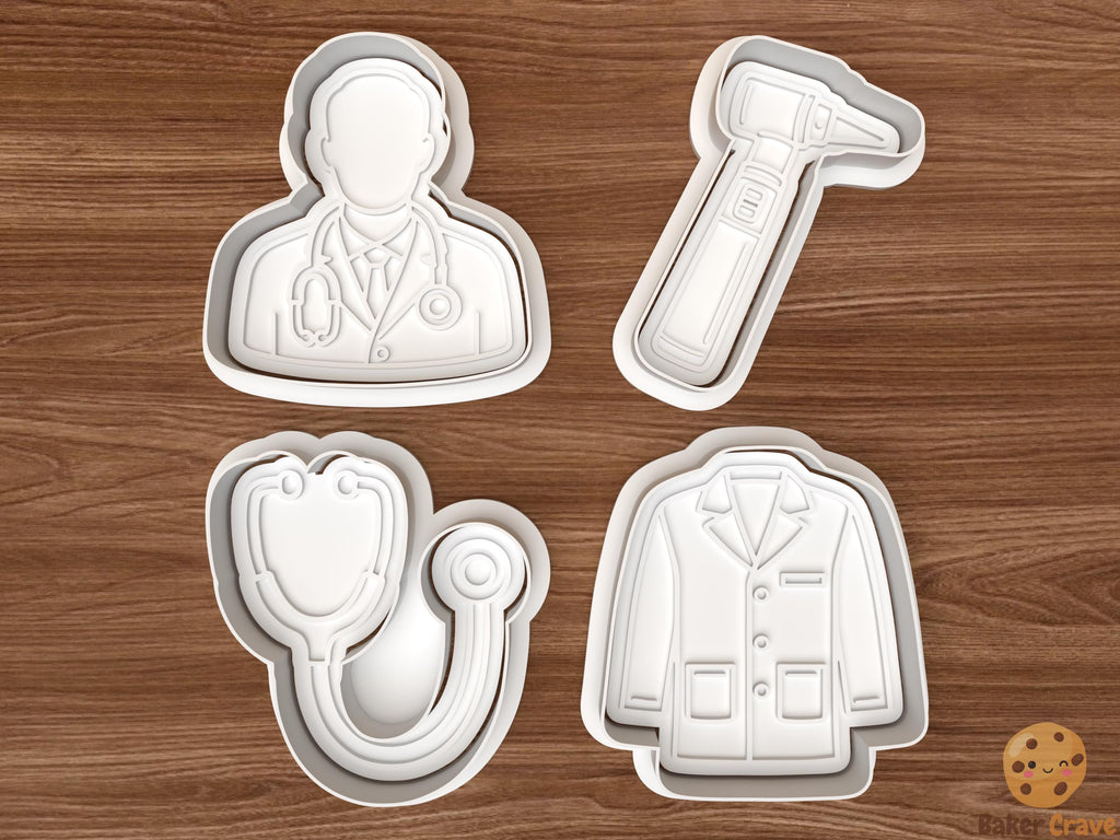 Doctor Cookie Cutter Set STL File
