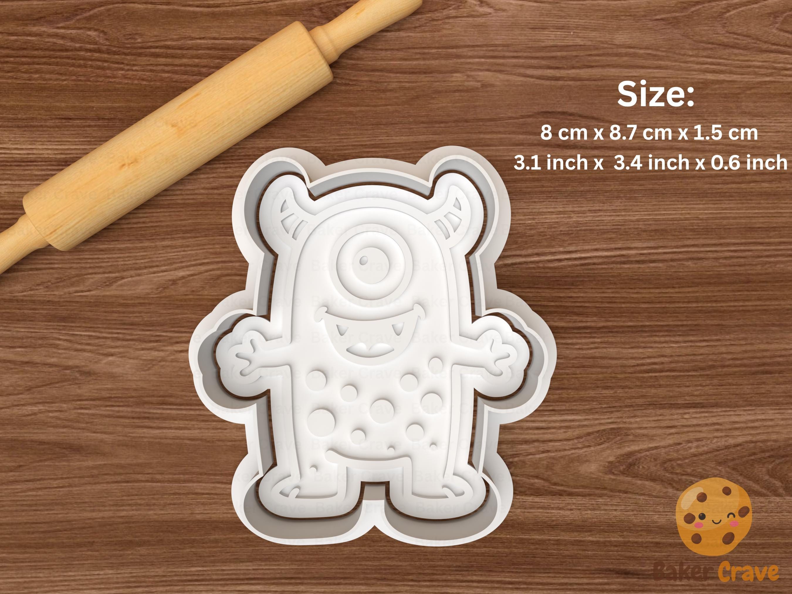 Monster Cookie Cutter Set STL File