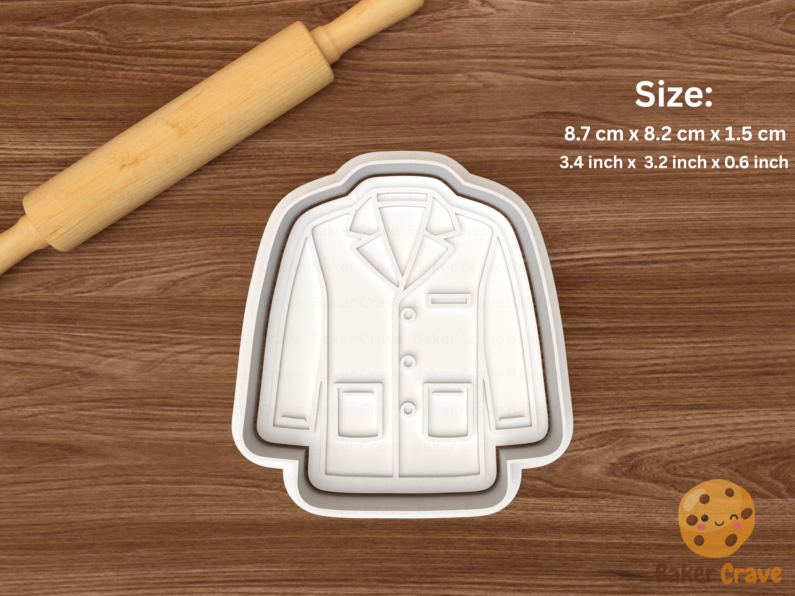 Doctor Cookie Cutter Set STL File - doctor7