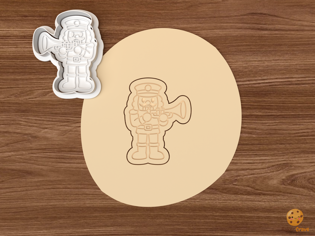Christmas Nutcrackers Cookie Cutter Set STL File