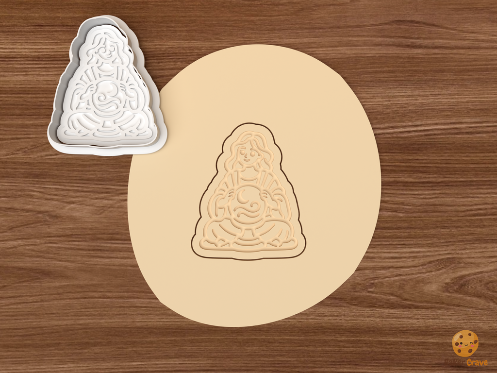 Fortune Teller Tent Cookie Cutter Set STL File