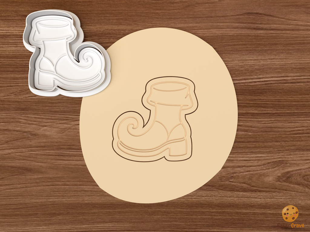 Witch Boots Collection Cookie Cutter Set STL File