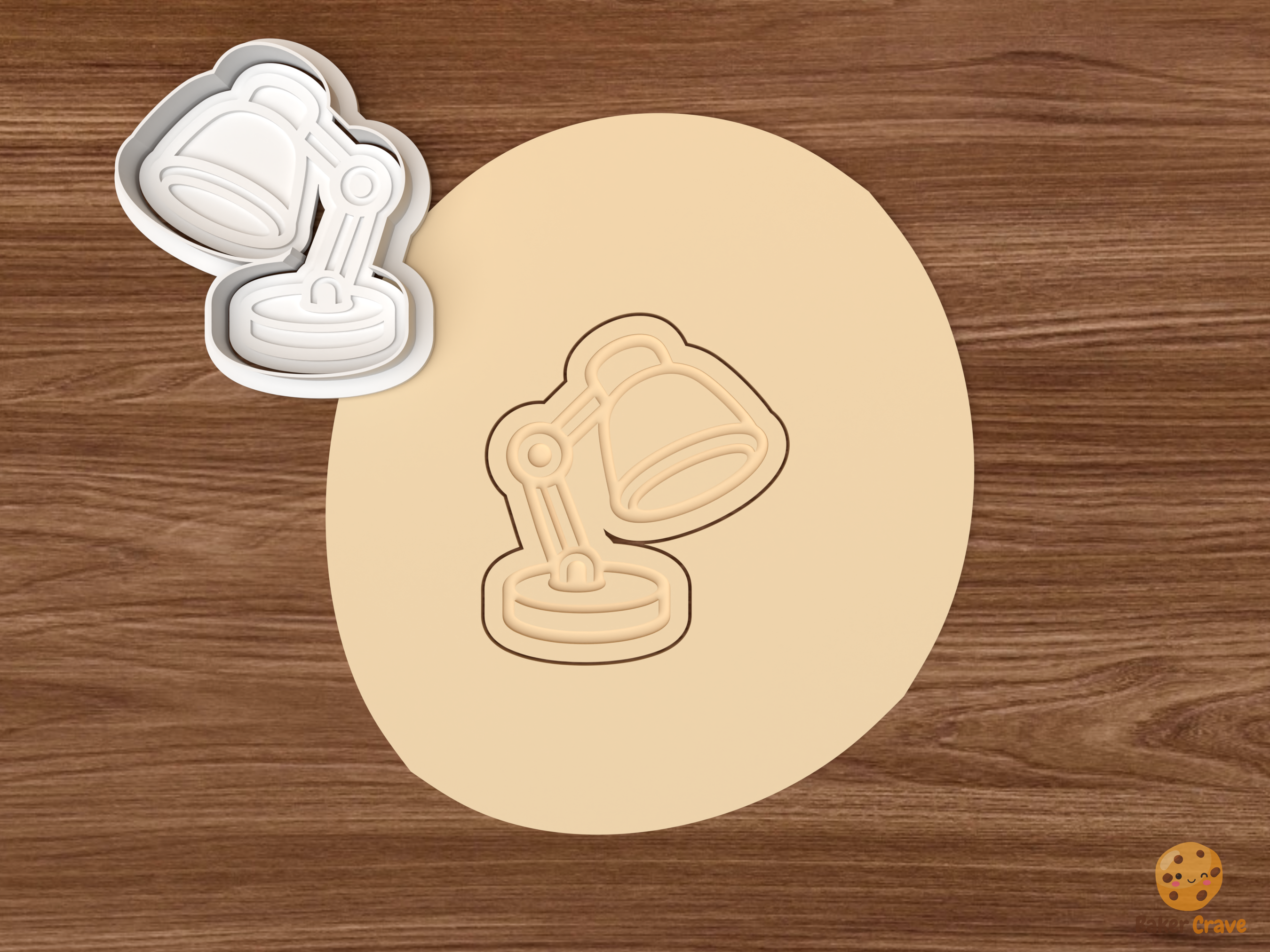 Reading Skills Cookie Cutter Set STL File - dough desk lamp