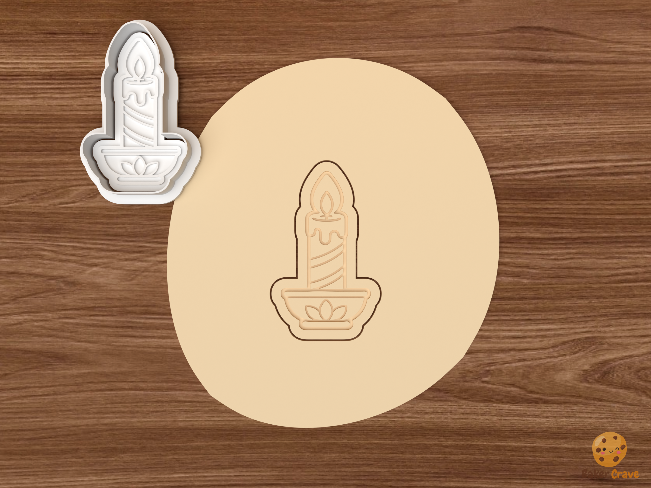Diwali Celebration Cookie Cutter Set STL File - dough diwali candle