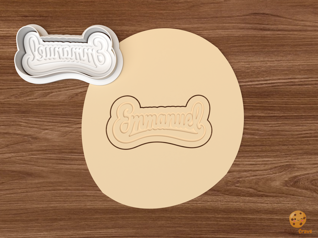 Christ Centered Christmas Lettering Cookie Cutter Set STL File