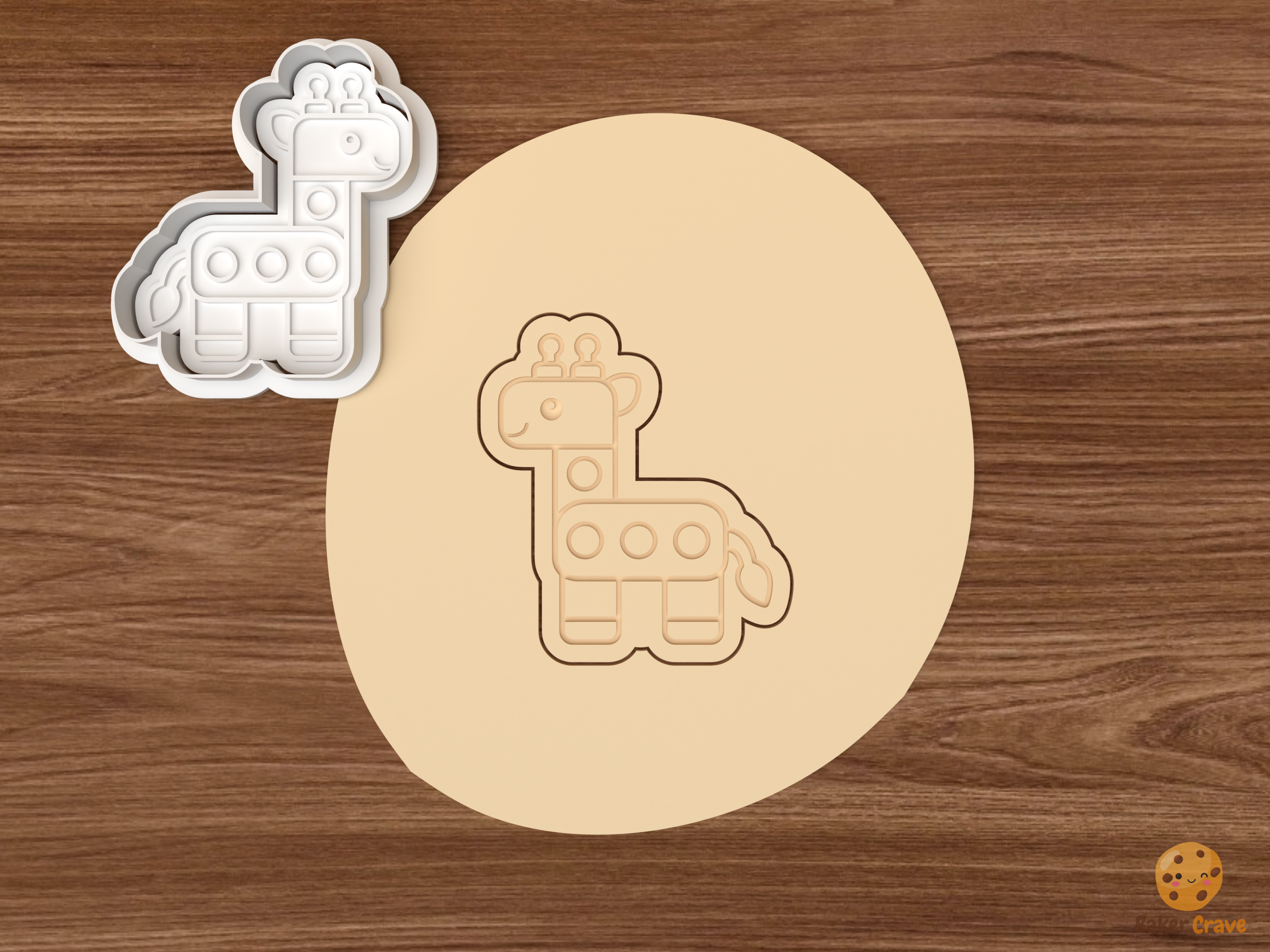 Toy Animals Cookie Cutter Set STL File