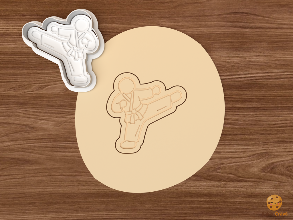 Karate Cookie Cutter Set STL File